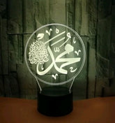 Creative new Islamic 3D table lamp 3D visual light new strange 3D night light